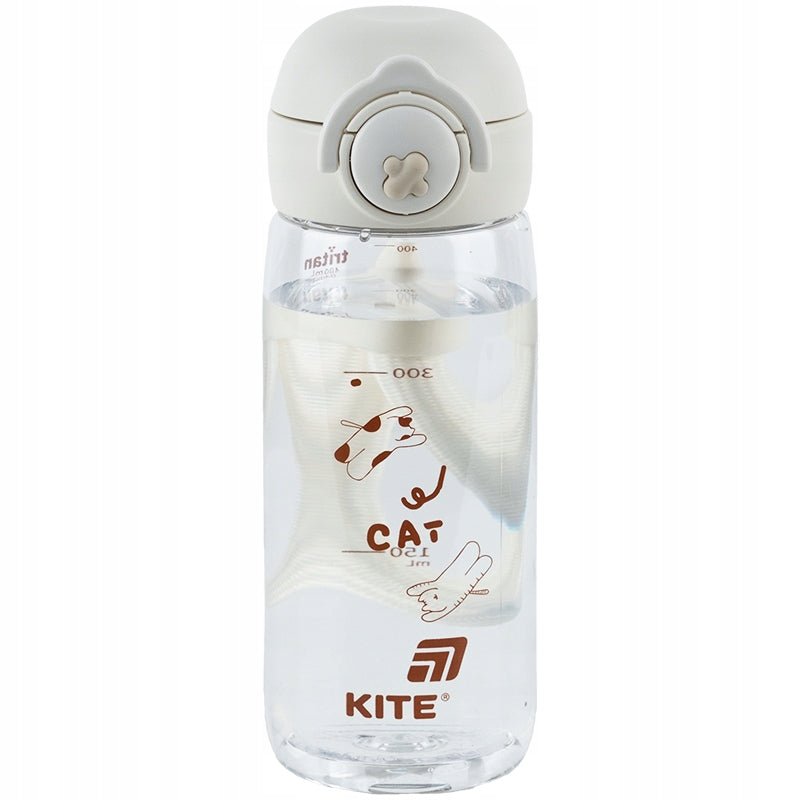 Butelka na wodę szkolna 480 ml z kotem Kite