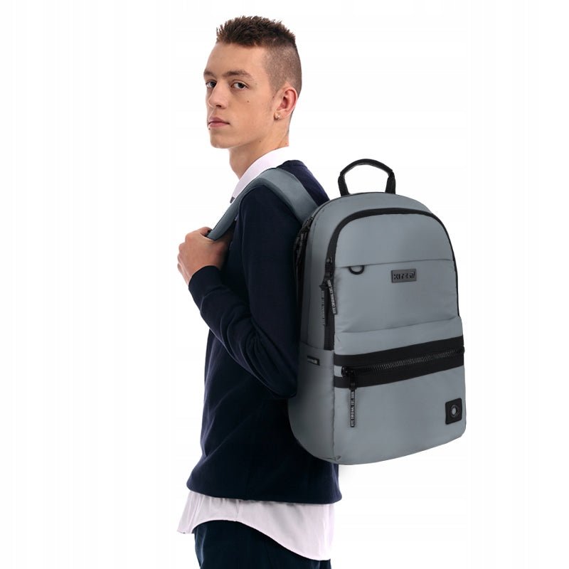 Kite 16 l w szarościach z ergonomicznym tyłem i regulowanymi szelkami