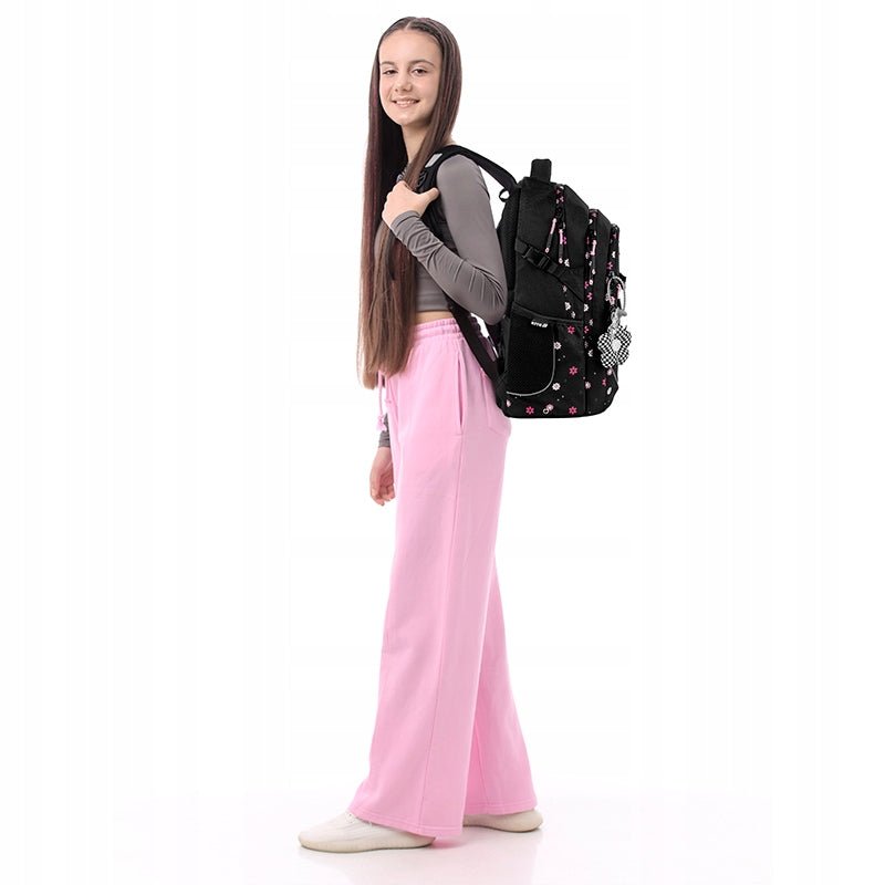 Plecak Kite z miękkim brelokiem na metalowym karabińczyku – stylowy design