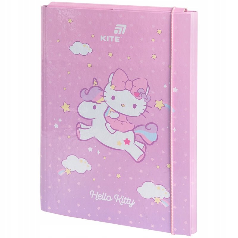 Teczka z gumką A4 do prac plastycznych Hello Kitty Kite
