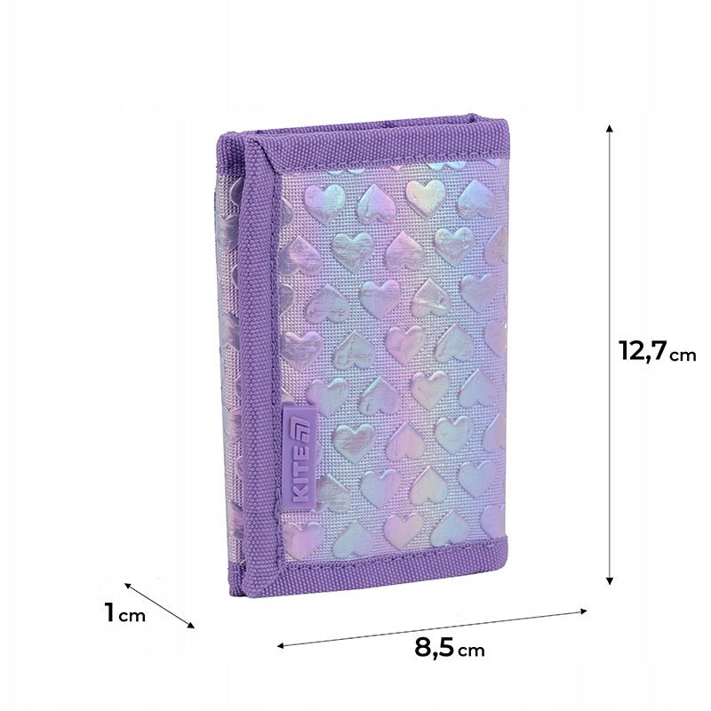 Portfel dziecięcy na rzep dla dziewczynki Awesome Kite