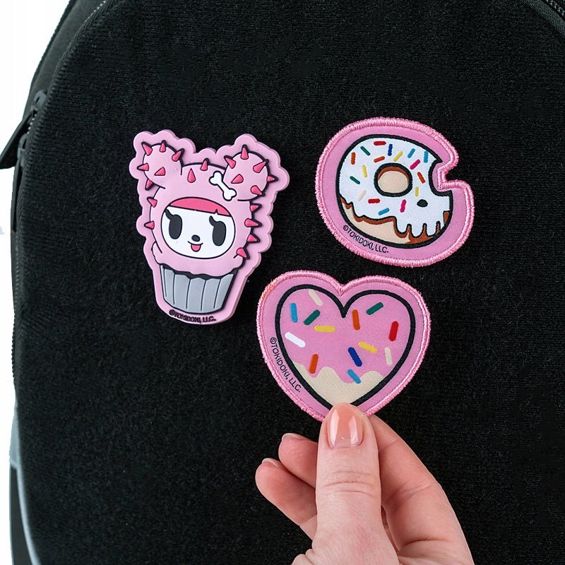 Naszywki na rzep emblemat 3 szt Tokidoki