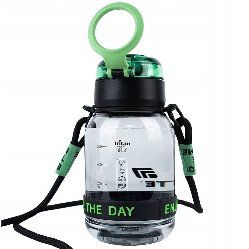 Bidon na napoje 700ml pasek na ramię uchwyt bpa free Kite