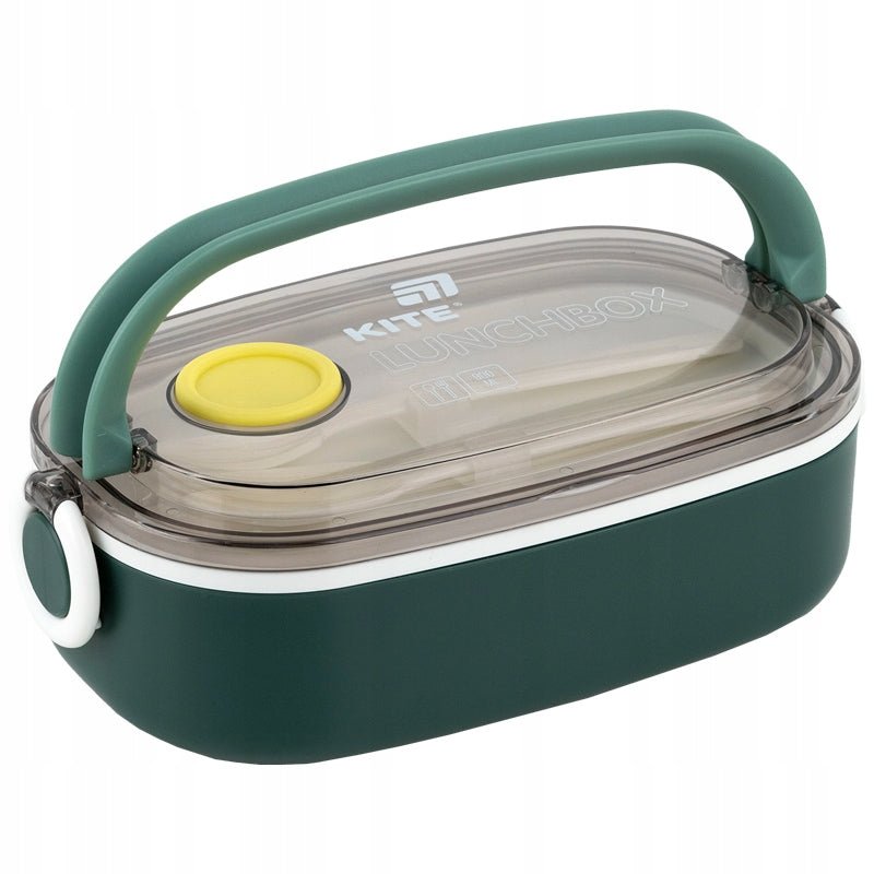 Śniadaniówka z klapką do podgrzewania jedzenia w mikrofalówce