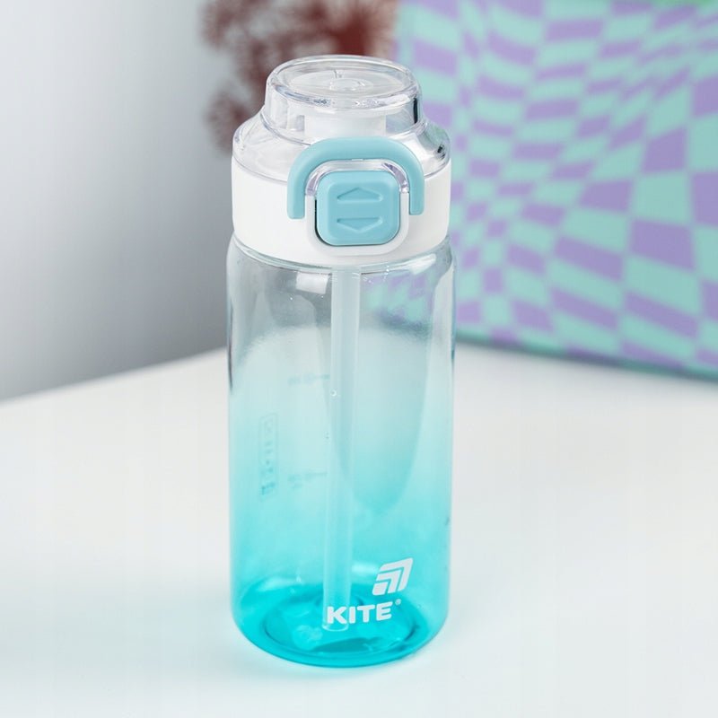 Butelka na wodę do szkoły na siłownię 600ml turkus Kite