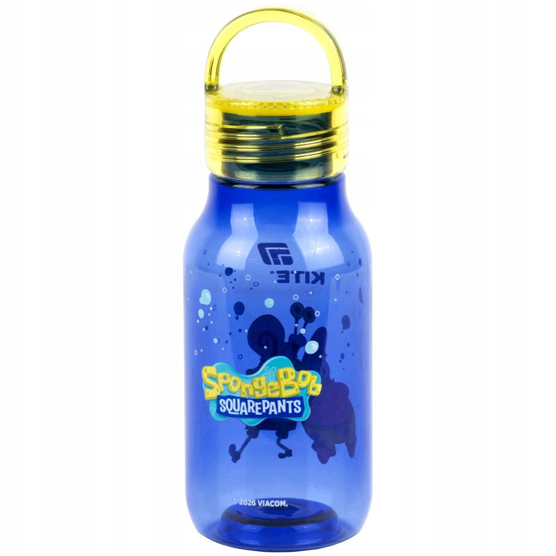 Butelka mała bidon dla dzieci Sponge Bob tritan 430ml z uchwytem Kite