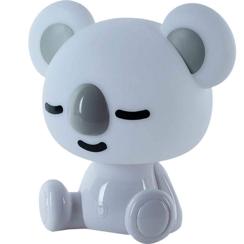 Lampka dziecieca na noc bialy mis koala