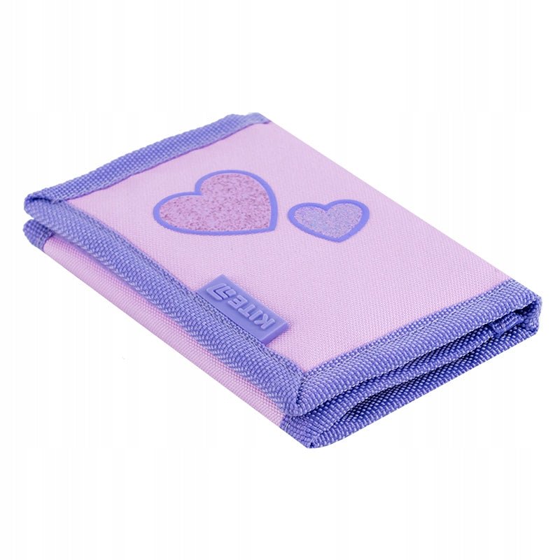 Portfel dziecięcy na rzep dla dziewczynki Sweetheart Kite