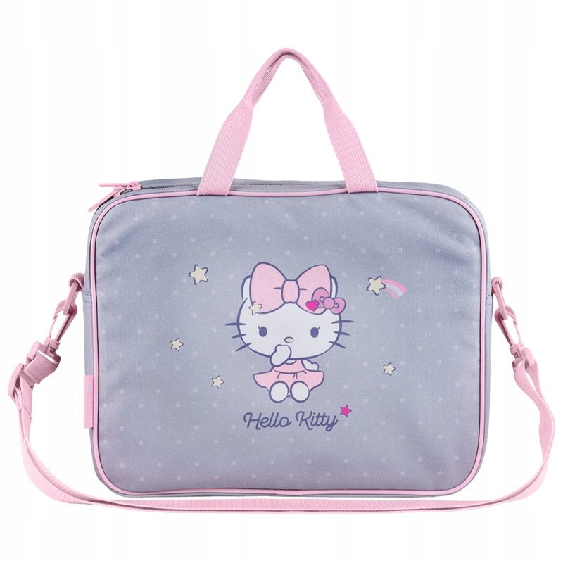 Teczka materiałowa A4 Hello Kitty – stylowa i funkcjonalna torba na dokumenty i akcesoria szkolne.