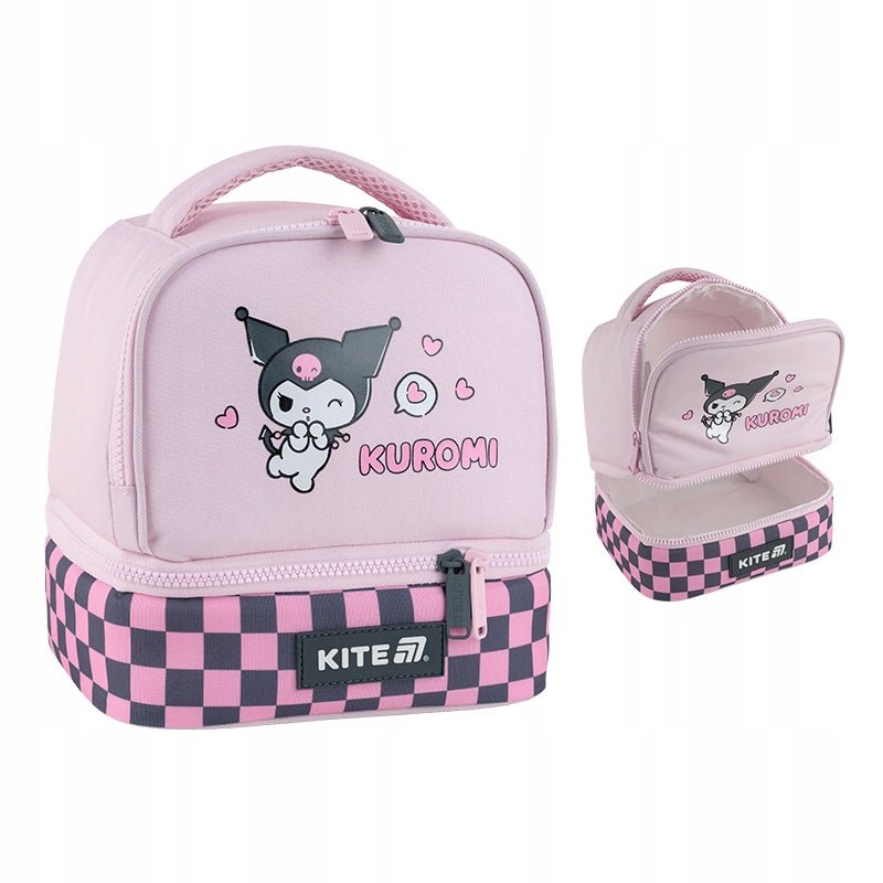 Torba termiczna Kite Kuromi w dziewczęcym różowym designie, praktyczna na codzienne wypady