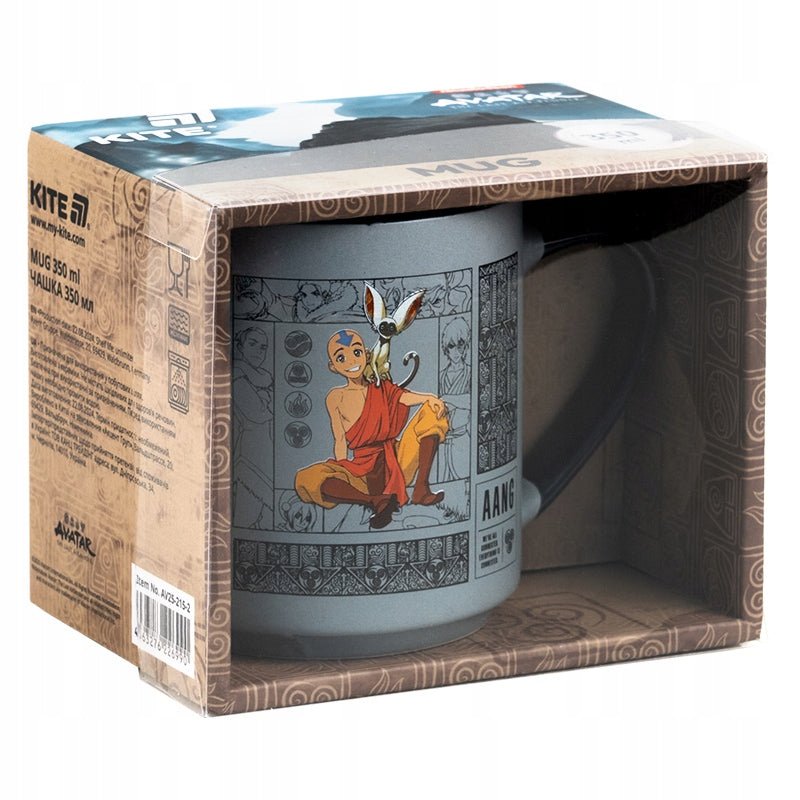 Kubek ceramiczny Avatar 350 ml szary Kite