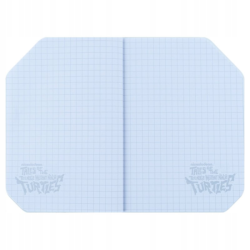 Notes pamiętnik A6 szary Ninja Turtles Kite