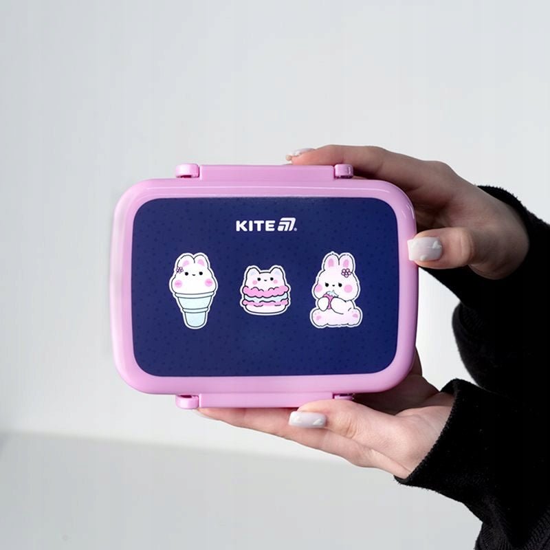 Śniadaniówka z przegródkami do szkoły dla dziewczyn 420ml Feel Good