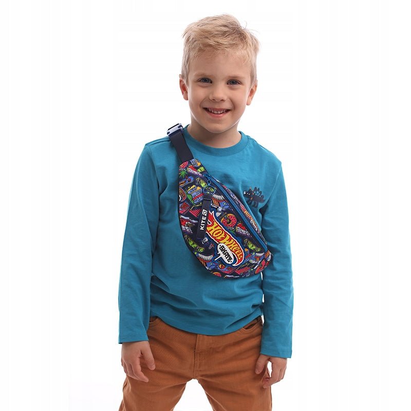 Nerka Saszetka torba biodrowa niebieska Hot Wheels Kite