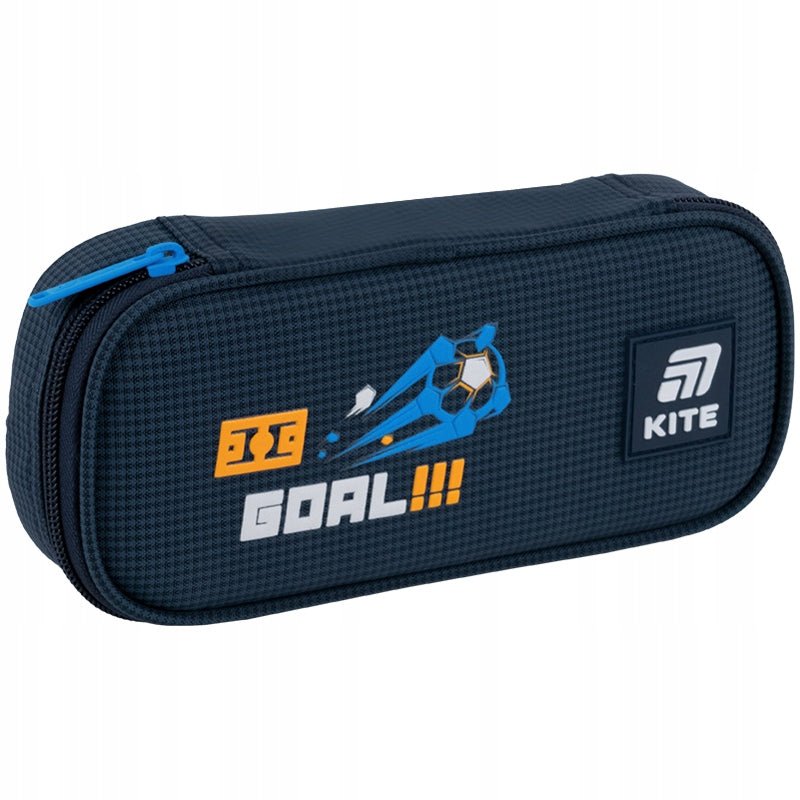 Piórnik szkolny dla chłopca czarny Goal Kite