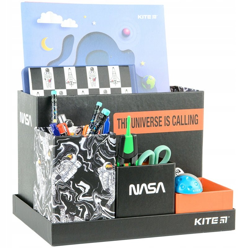 Organizer na biurko 5 elementów karton Nasa