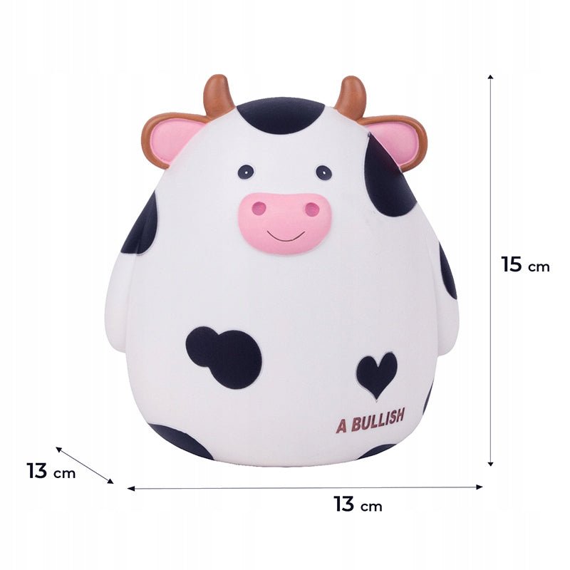 Skarbonka mała krówka rozmiar