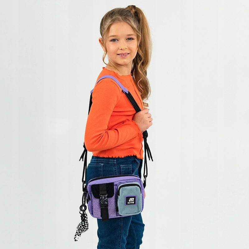 Torebka crossbody fioletowa młodzieżowa Kite