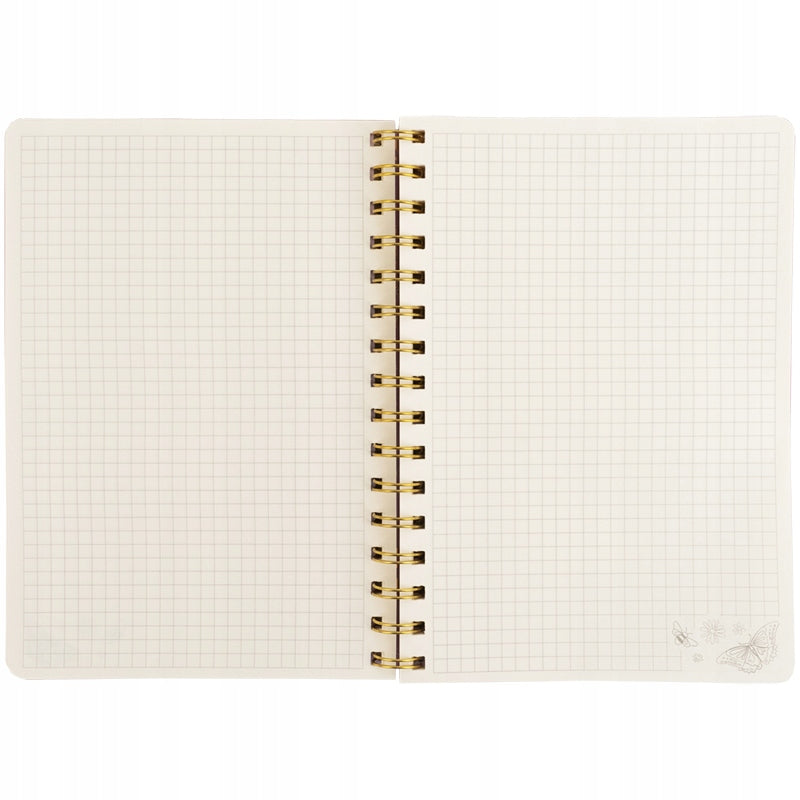 biały papier 80 g/m² w kratkę ułatwiający estetyczne notowanie