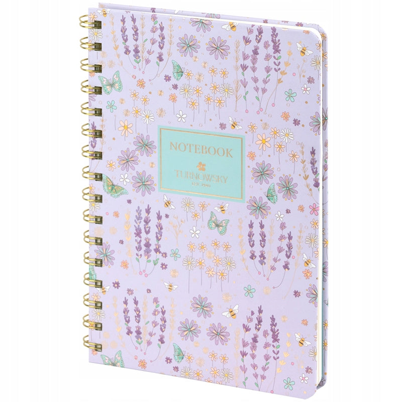 notatnik A5 Axent 80 arkuszy na spirali twarda oprawa