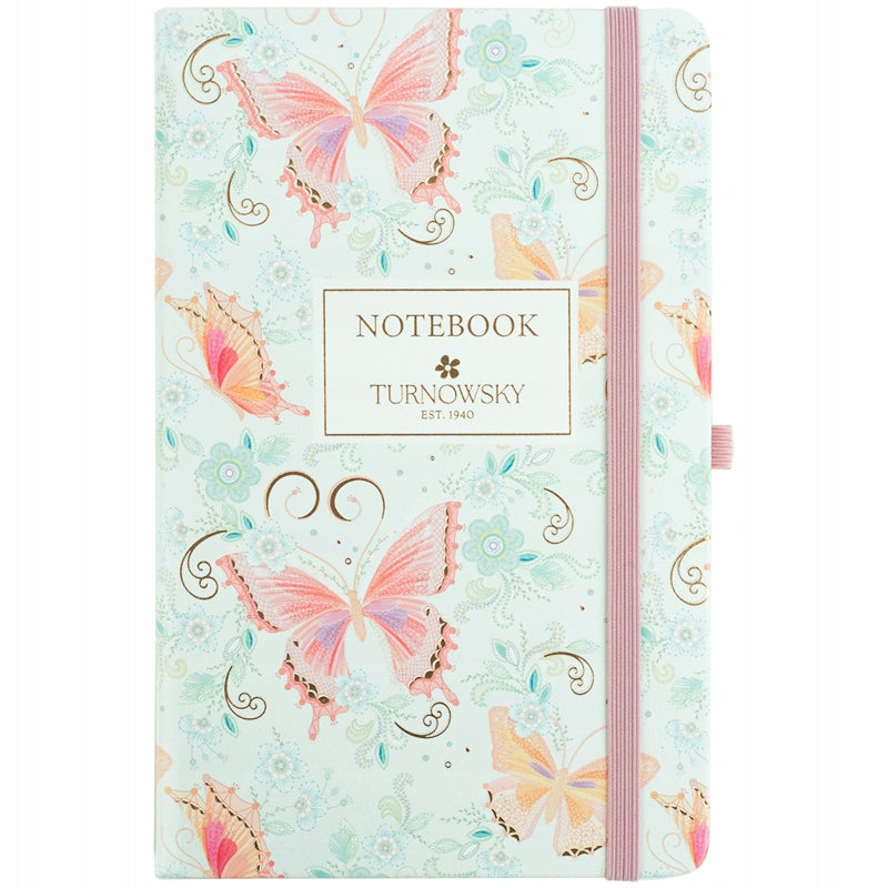 notes A5 Axent 96 arkuszy twarda oprawa PU z gumką