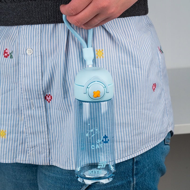 Butelka na wodę do szkolny 480 ml niebieski Kite