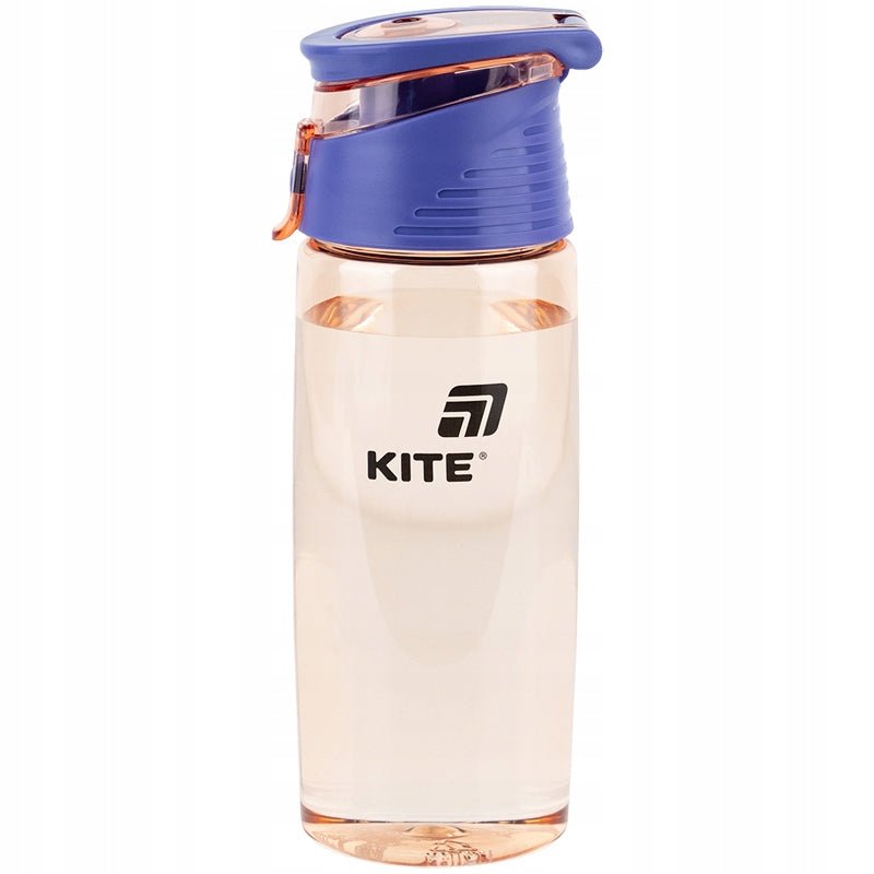 Butelka na wodę Kite 550 ml – przód z transparentnym korpusem