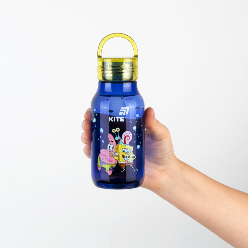 Butelka mała bidon dla dzieci Sponge Bob tritan 430ml z uchwytem Kite
