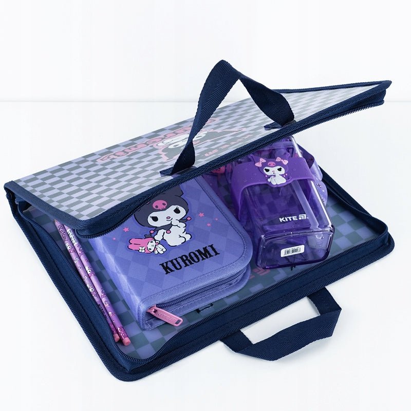 Teczka szkolna z rączką gruba A4 XL Kuromi