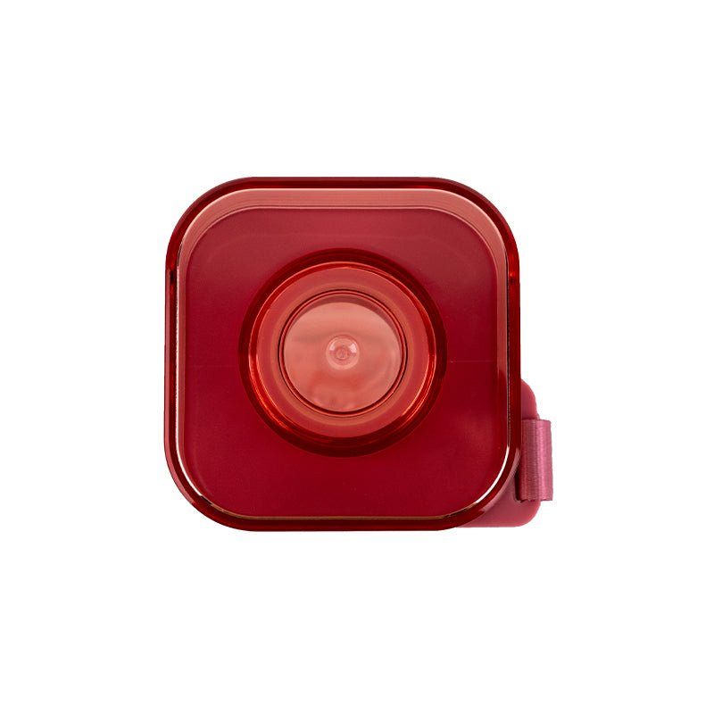 Butelka na wodę, kwadratowa 550 ml, różowy