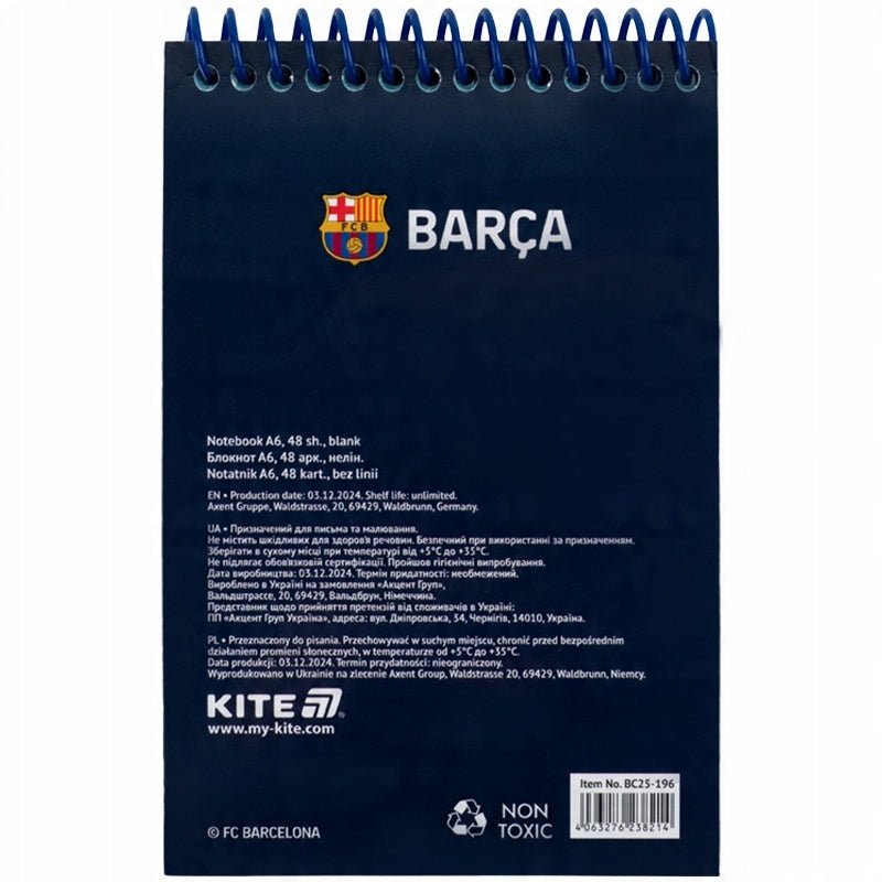 Zestaw artykułów piśmiennych FC Barcelona