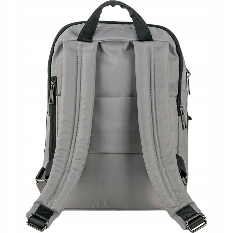 Plecak szkolny dla nastolatków beżowy