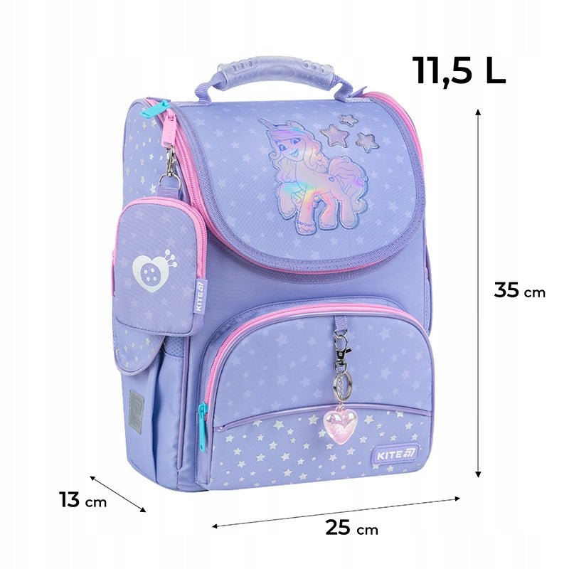 Tornister dla pierwszoklasisty ortopedyczny My Little Pony Kite