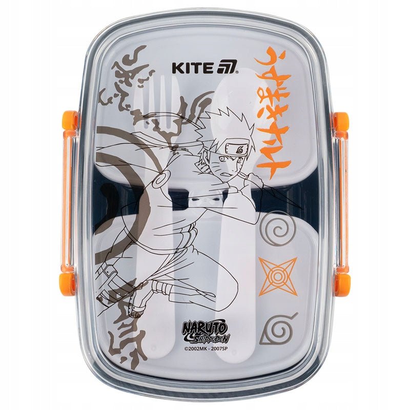 Lunchbox Śniadaniówka ze Sztućcami 750ml Naruto Kite