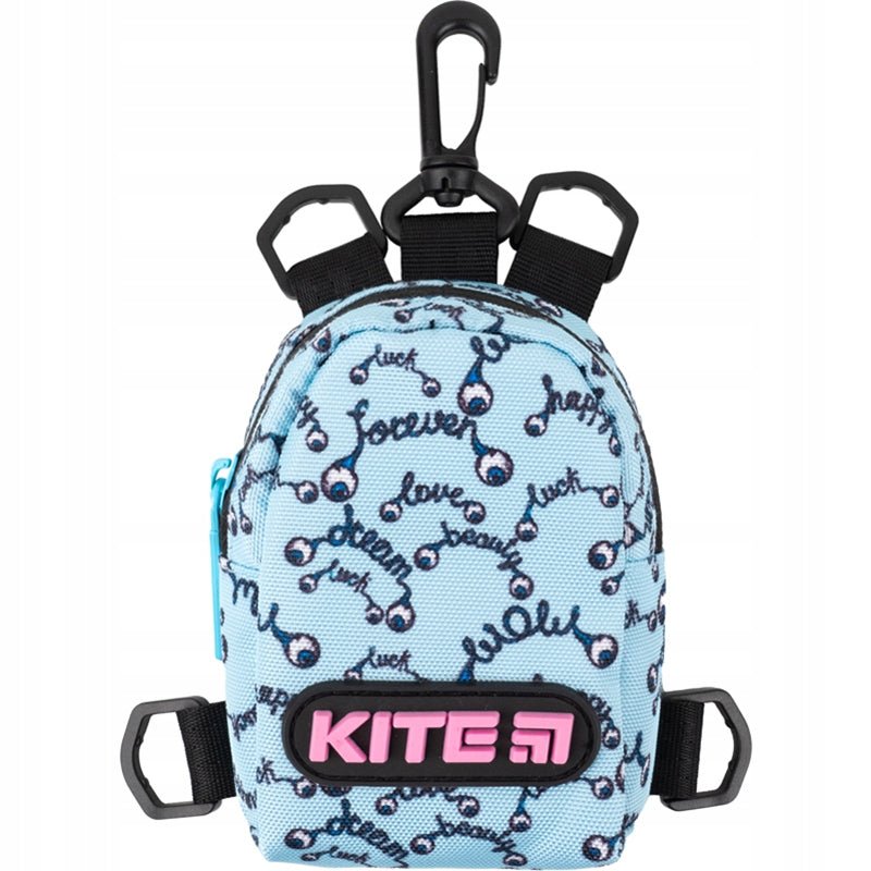 Plecaczek mały stylowa nerka unisex karabińczyk Kite K22-2591-4.Saszetka mini wykonanа z wytrzymałego poliestru. Materiały i osprzęt zostały przetestowane pod kątem wytrzymałości i odporności na zużycie.