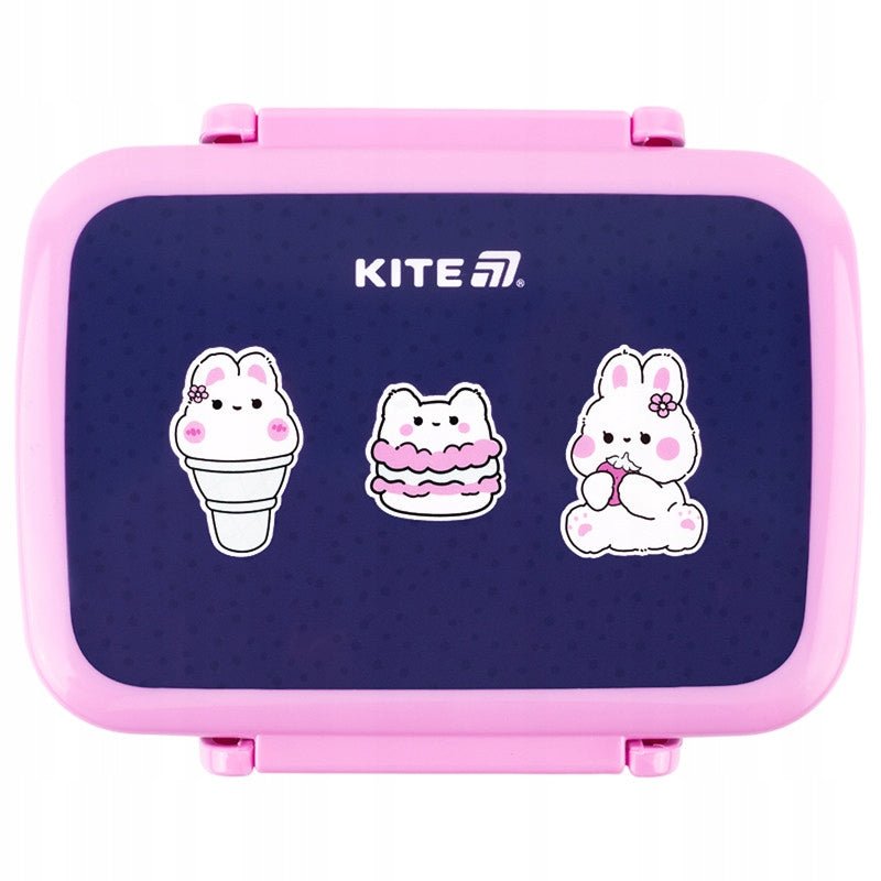 Śniadaniówka z przegródkami do szkoły dla dziewczyn 420ml Feel Good