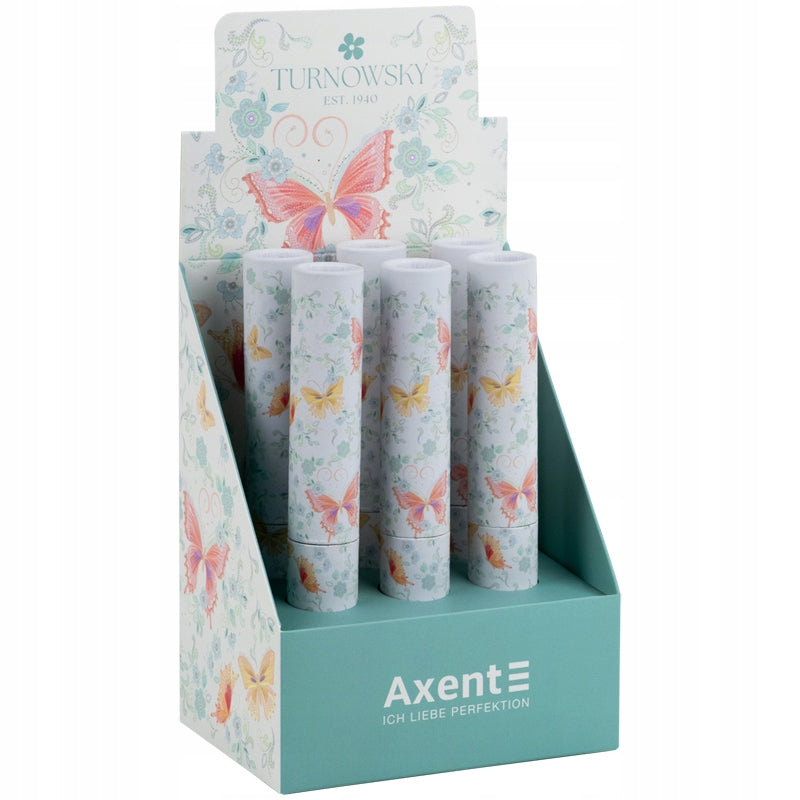 Długopis metalowy Axent 0,7 mm gotowy do wręczenia jako upominek.