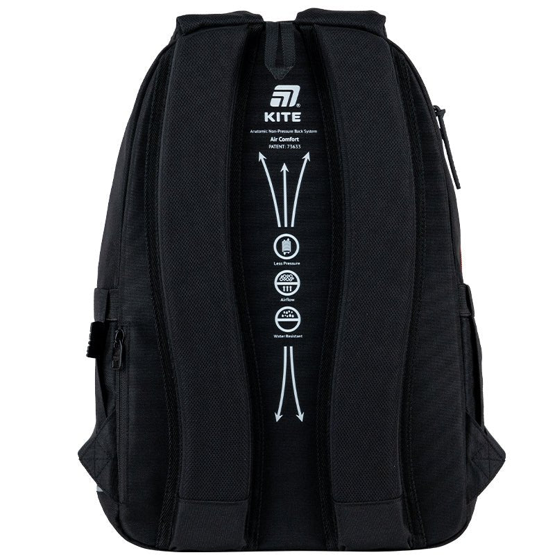 Wygodny plecak Kite z szerokimi szelkami S-kształtnymi