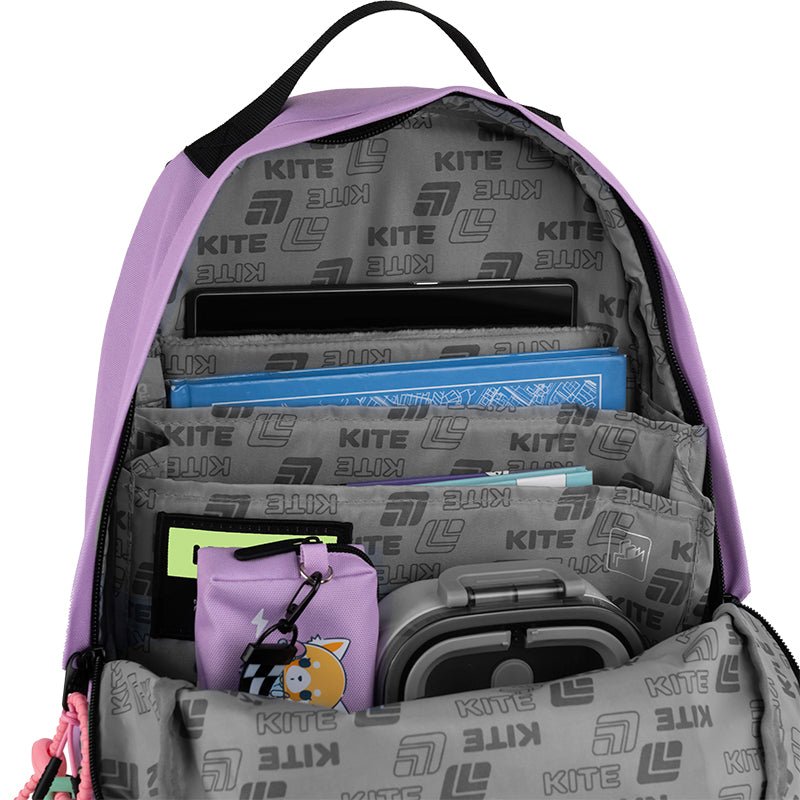 Plecak Kite AR25-949M z kieszenią na tablet z pluszem – ochrona gadżetów.