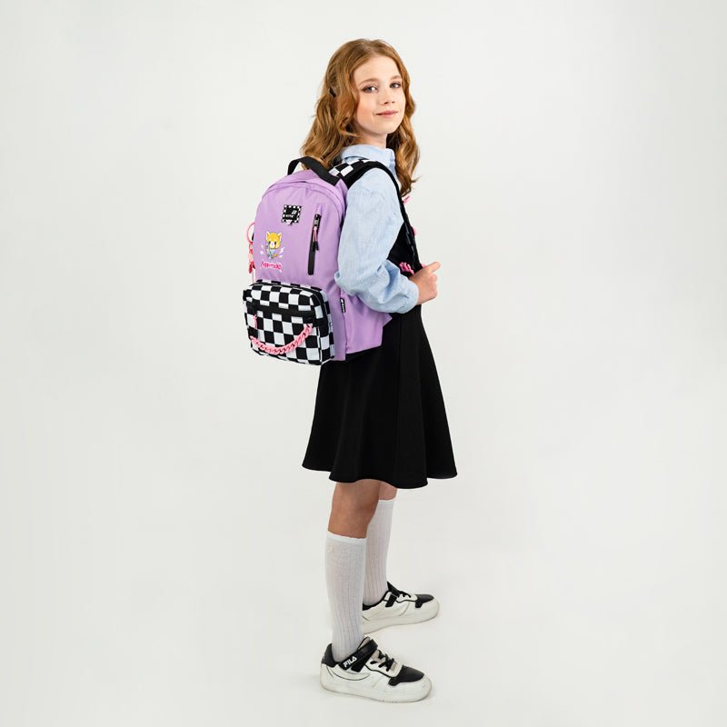 Plecak szkolny młodzieżowy Kite dla dziewczynki Agretsuko