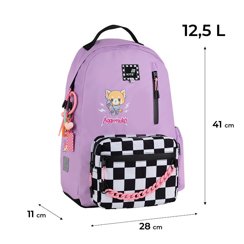 Plecak Kite AR25-949M z designem Aggretsuko – inspiracja na szkolne dni