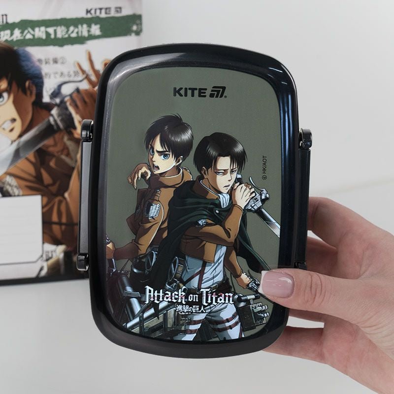 Lunchbox Śniadaniówka ze Sztućcami 750 ml Attack on Titan Kite