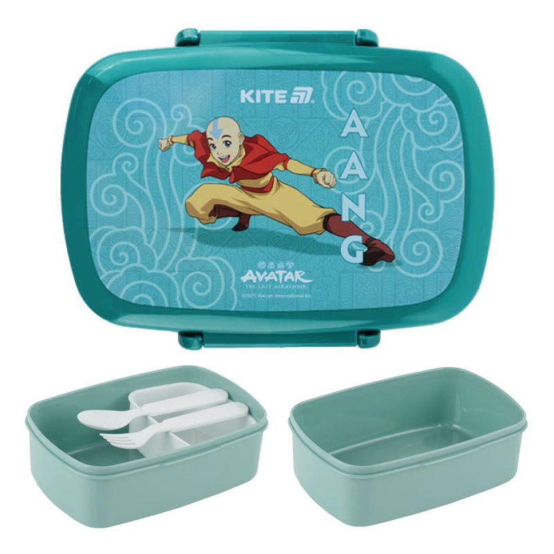 Lunchbox Śniadaniówka ze Sztućcami 750 ml Avatar Kite