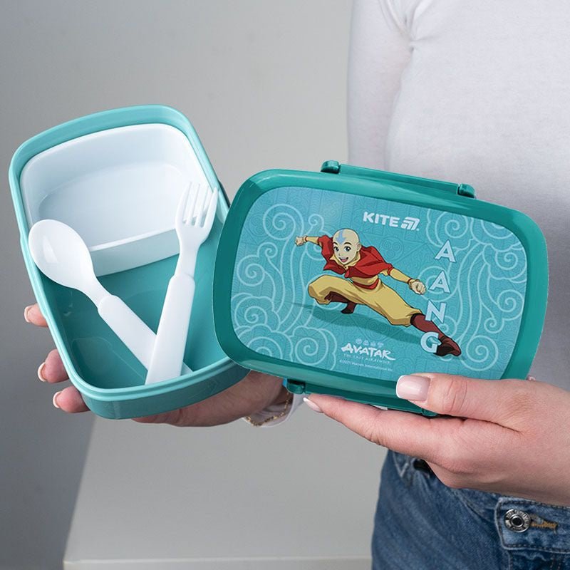 Lunchbox Śniadaniówka ze Sztućcami 750 ml Avatar Kite