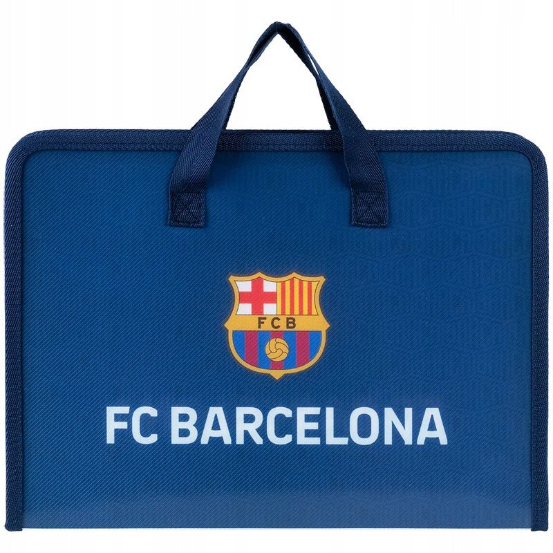 Teczka FC Barcelona z zamkiem i rączkami A4 Kite