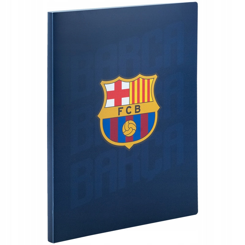Teczka szkolna FC Barcelona A4 z przezroczystymi koszulkami