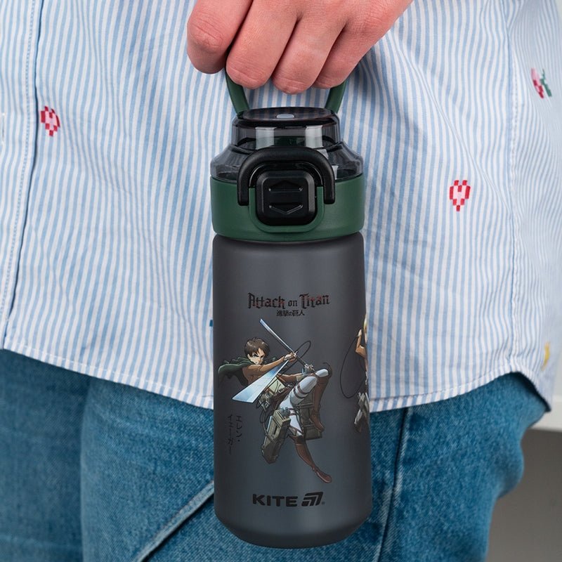 Butelka do szkoły i klubu z dwoma opcjami picia