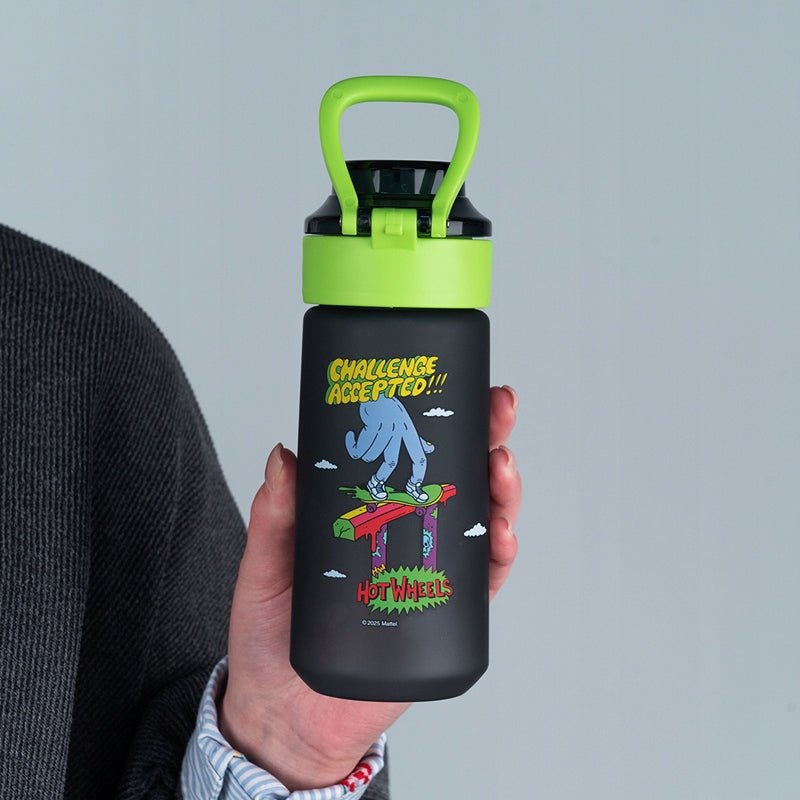 Butelka na wodę Hot Wheels Kite 560 ml z uchwytem