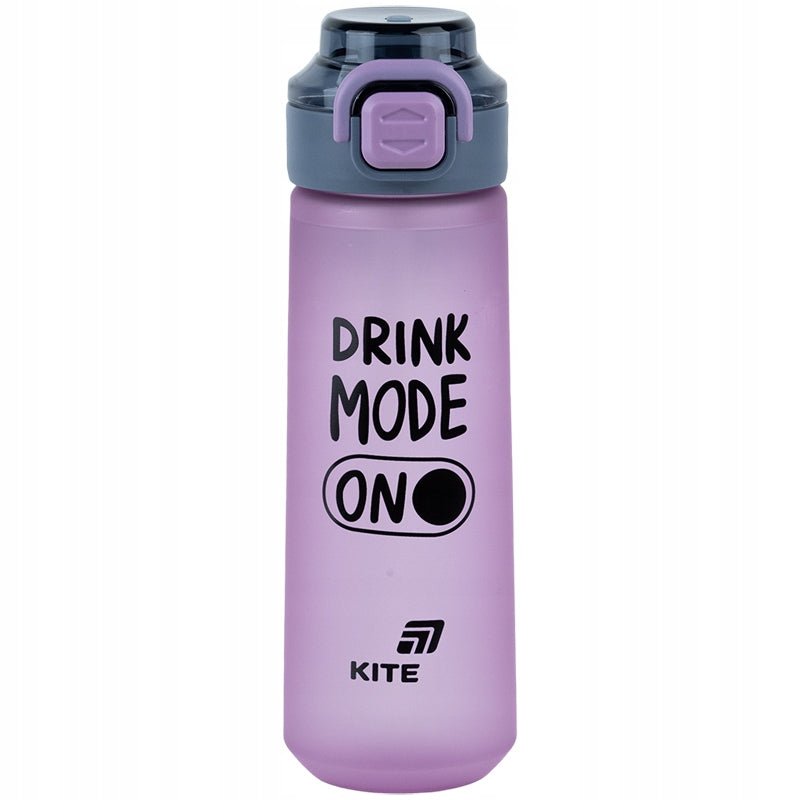 Butelka szkolna Kite 760 ml z napisem – widok z przodu