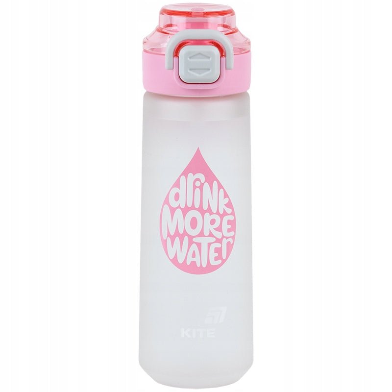 Butelka szkolna z Tritanu Kite 760 ml z napisem – widok z przodu